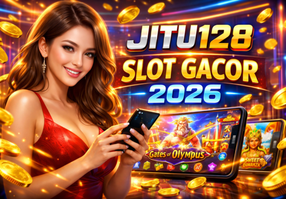 Gadis cantik bermain slot online